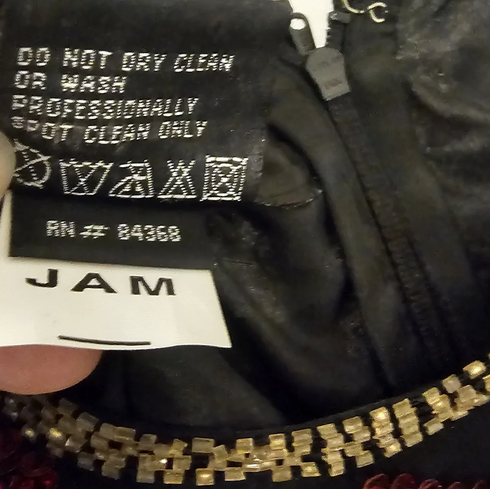 Laurence Kazar Sequin Poinsettia Christmas top Sz 3XL - Picture 6 of 7